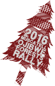 2016 Ojibwe Forests Rally logo